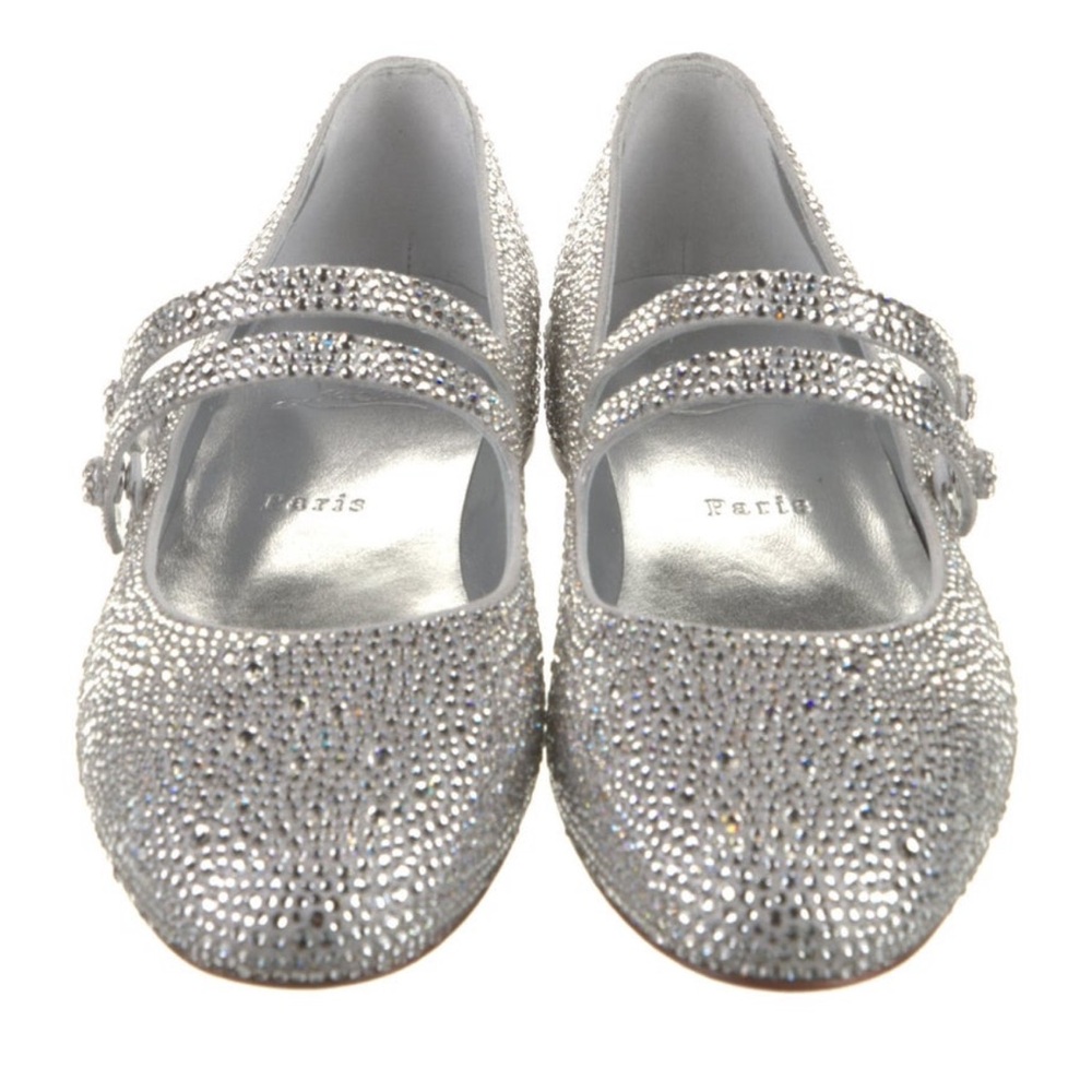 Christian Louboutin Sweet Jane Strass Crystal Wedding collection RETAIL 3,995 - Picture 6 of 10